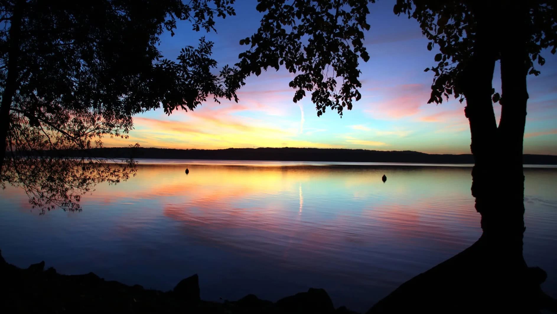 Sonnenuntergang Scharmützelsee